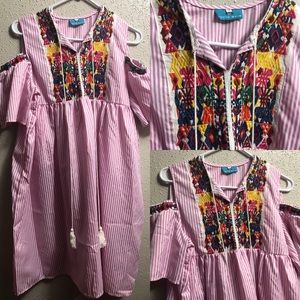 Dress with Mexican flare